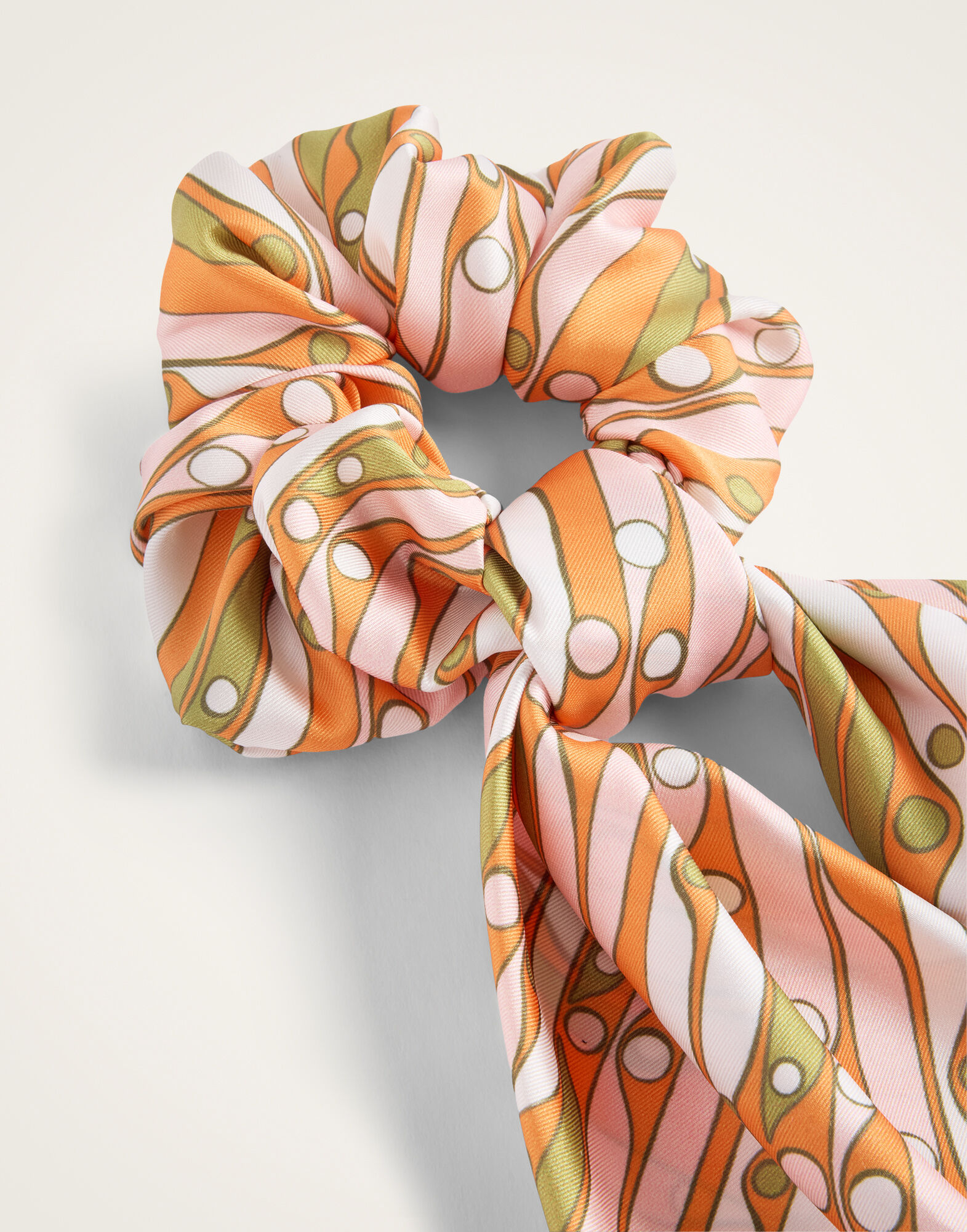 La DoubleJ Bow Scrunchie Smarties Orange SCR0007FOD001SMA02OR02