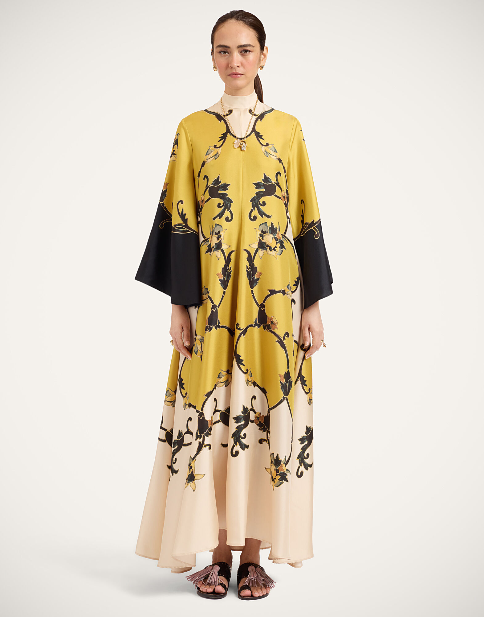 La DoubleJ Magnifico Dress Buttercup Plac&eacute;e Gold DRE0232SIL001BTC03YE05