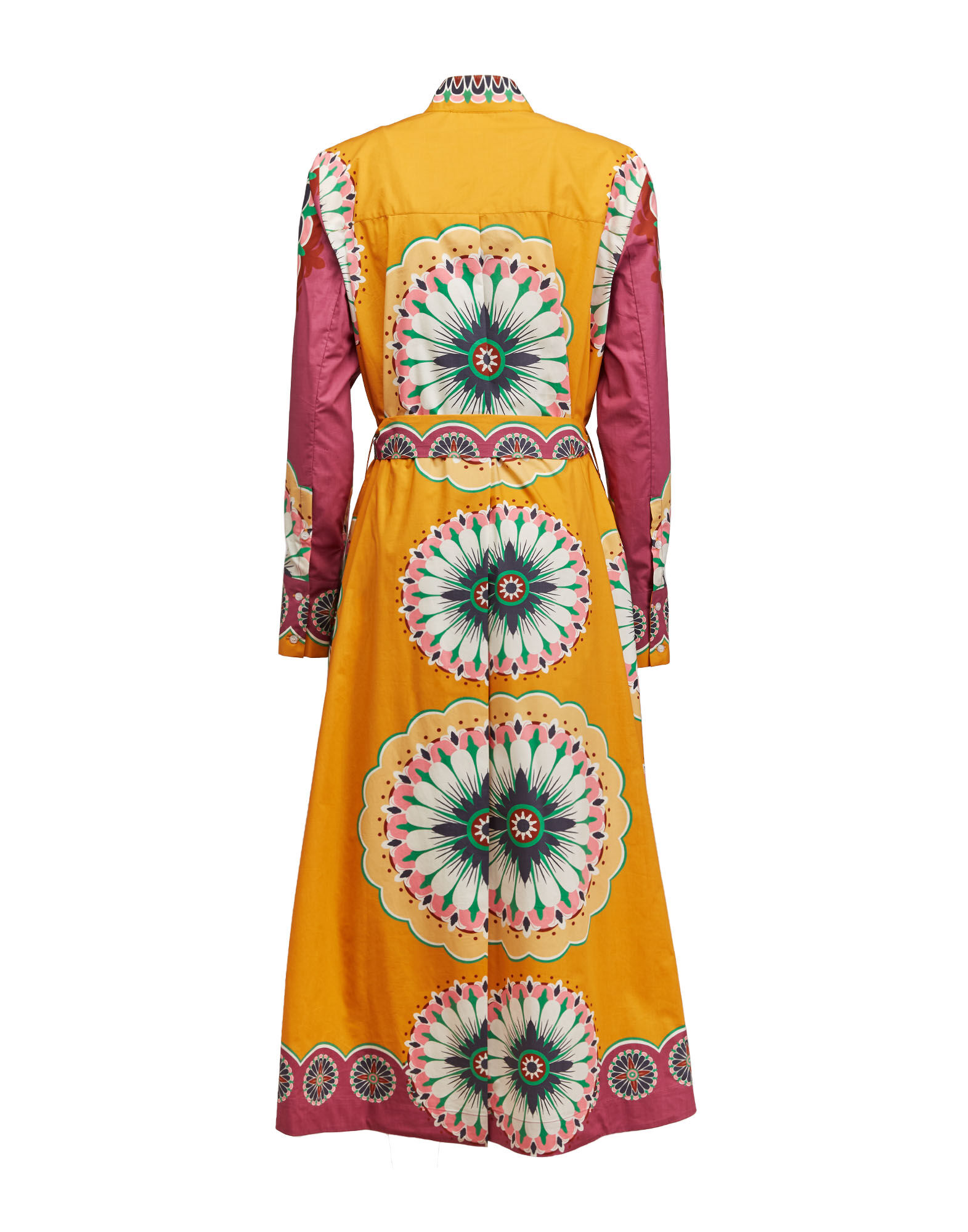 La DoubleJ Sundowner Dress Napoli Plates Plac&eacute;e Gold DRE0459COT015NAP01YE05