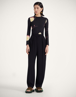 La DoubleJ Brooklyn Pants La DoubleJ Brooklyn Pants Solid Black TRO0156SAB001SOLIDBL01