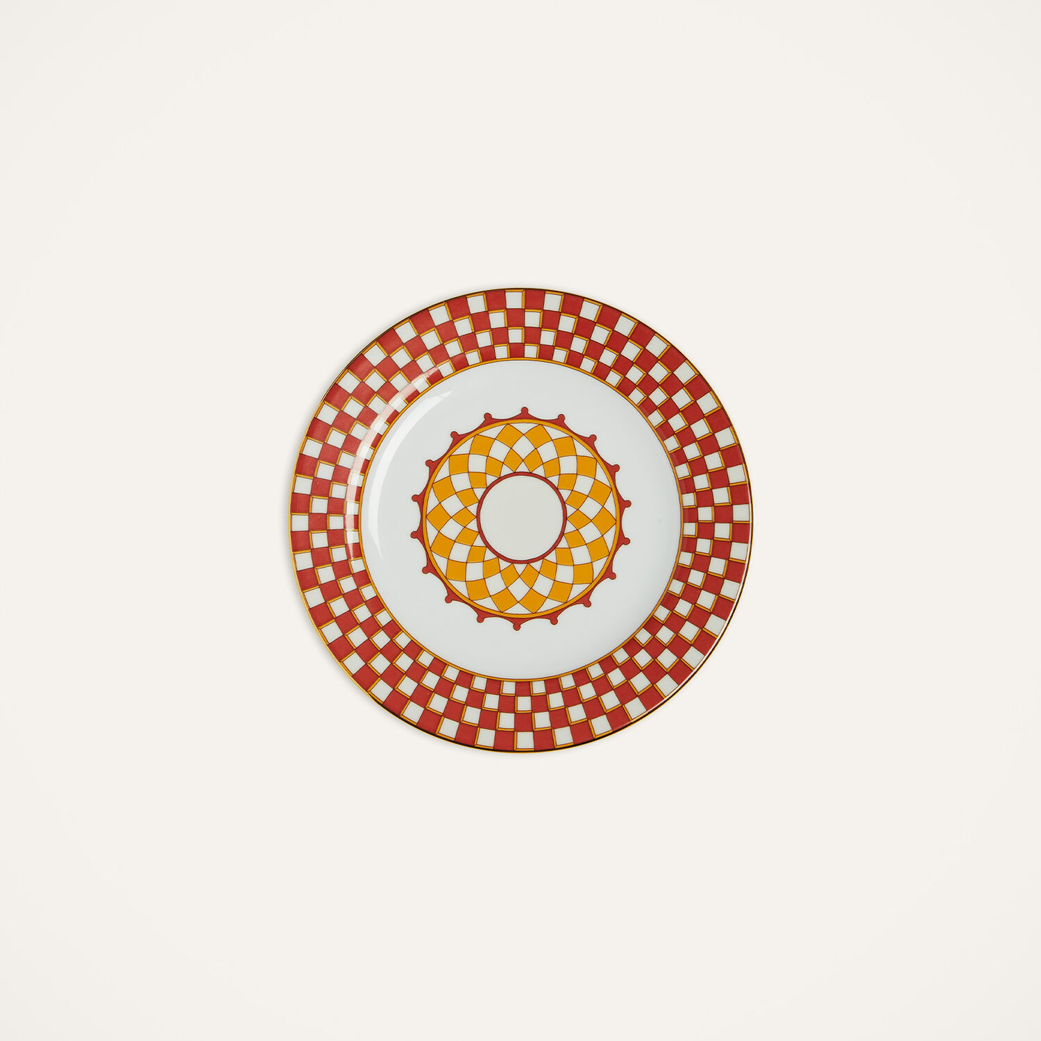 La Doublej Dessert Plates Set Of 4 In Solar Multicolor