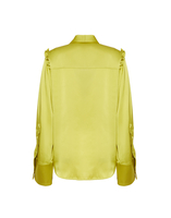 La DoubleJ Ascot Shirt La DoubleJ Ascot Shirt Acid Green SHI0080RAS008SOLIDYE06