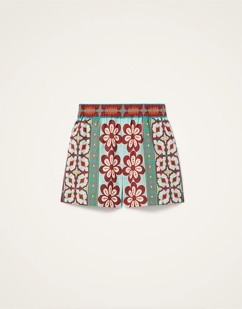 La DoubleJ Pull-Up Shorts La DoubleJ Pull-Up Shorts Pagoda Placée Rust TRO0060COT015PAG01OR04