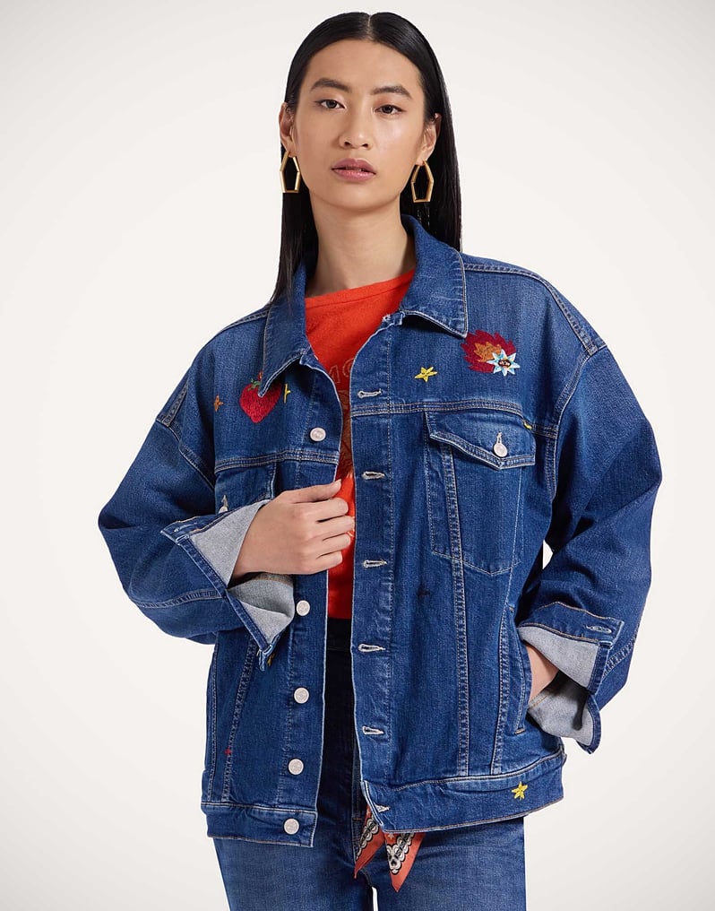 La DoubleJ The Drop It Drifter Jacket La DoubleJ The Drop It Drifter Jacket Always On Top Blue JAC0138DEN011ALW01BU03