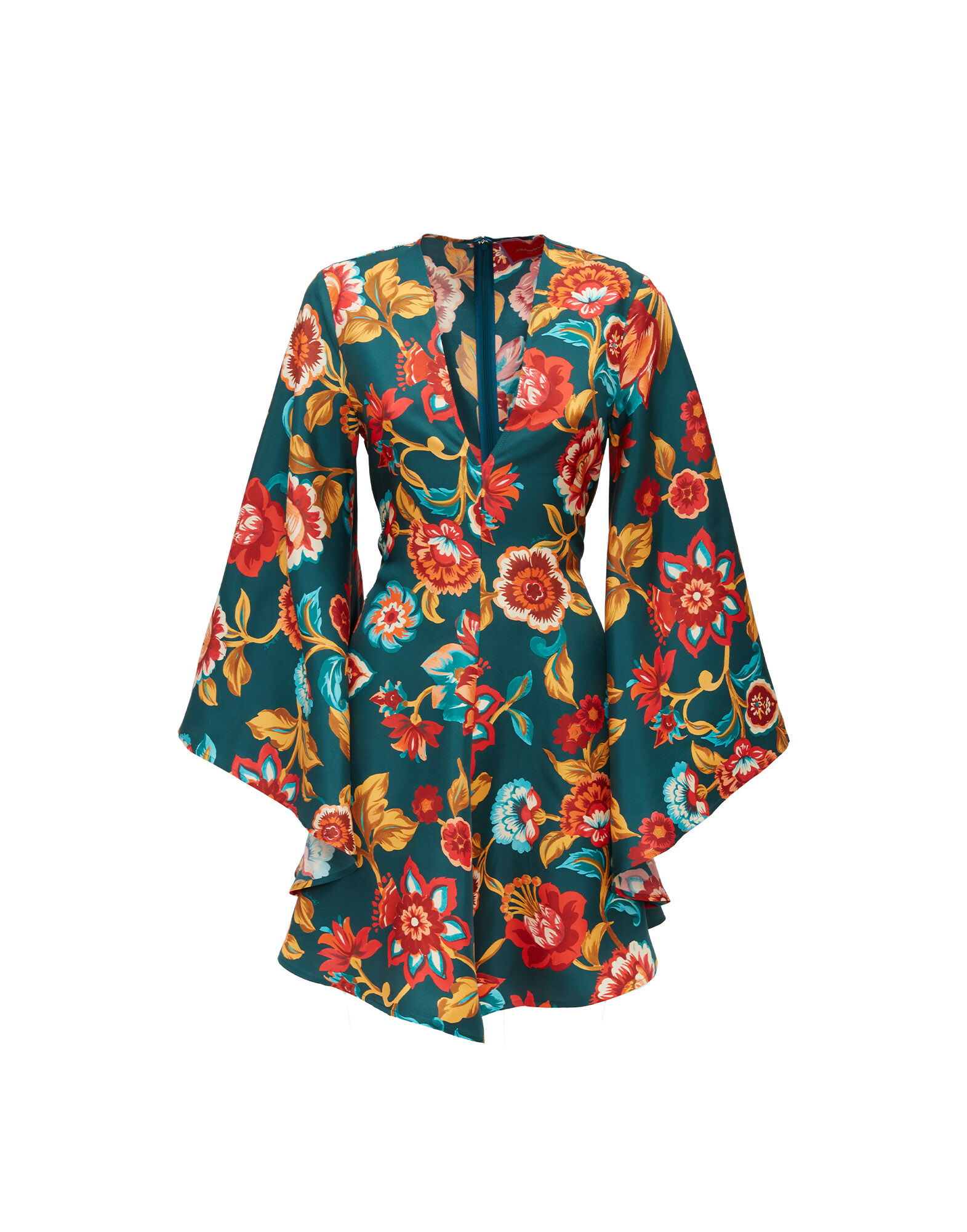 La DoubleJ Mini Magnifico Dress Hottie Emerald DRE0561SIL001HOT01GR04