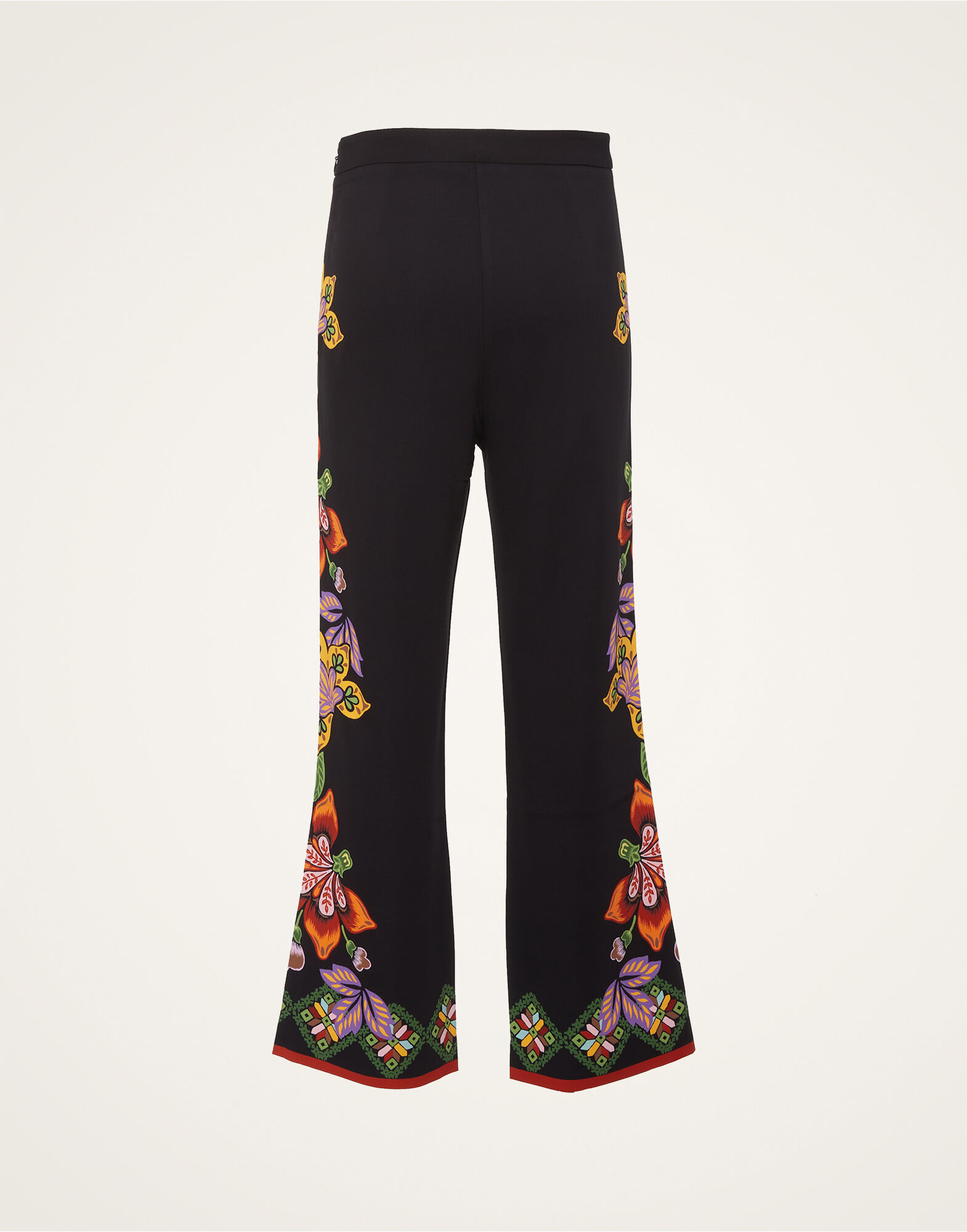 関送込 JCAESAR LEAF-PATTERNED FLORAL BLOOM CULOTTES JCAESAR LEAF-PATTERNED FLORAL BLOOM CULOTTES