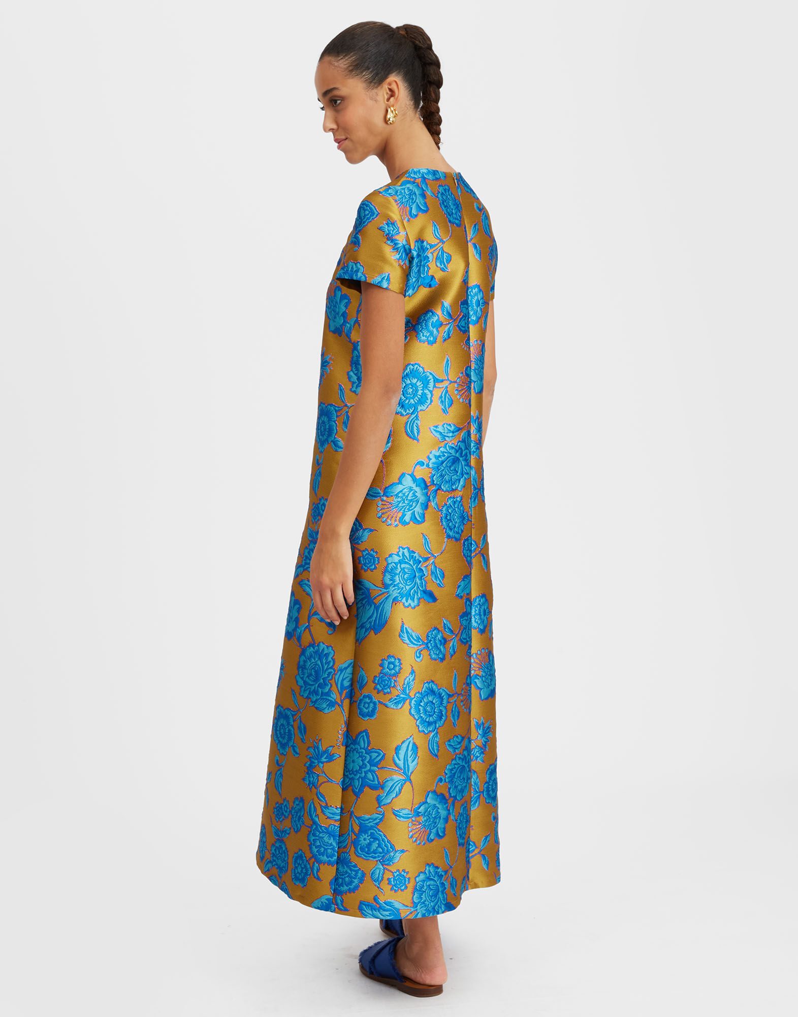 La DoubleJ Super Swing Dress Hottie Turquoise DRE0001JCQ073HOT02BU08