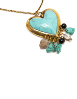 LaDoubleJ Cuore Grande Necklace LaDoubleJ Cuore Grande Necklace Solid Acquamarine NEC0001BRA001TUR0002