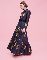 LaDoubleJ Boy Shirt LaDoubleJ Boy Shirt Space Flower SHI0001SIL001SPA0001