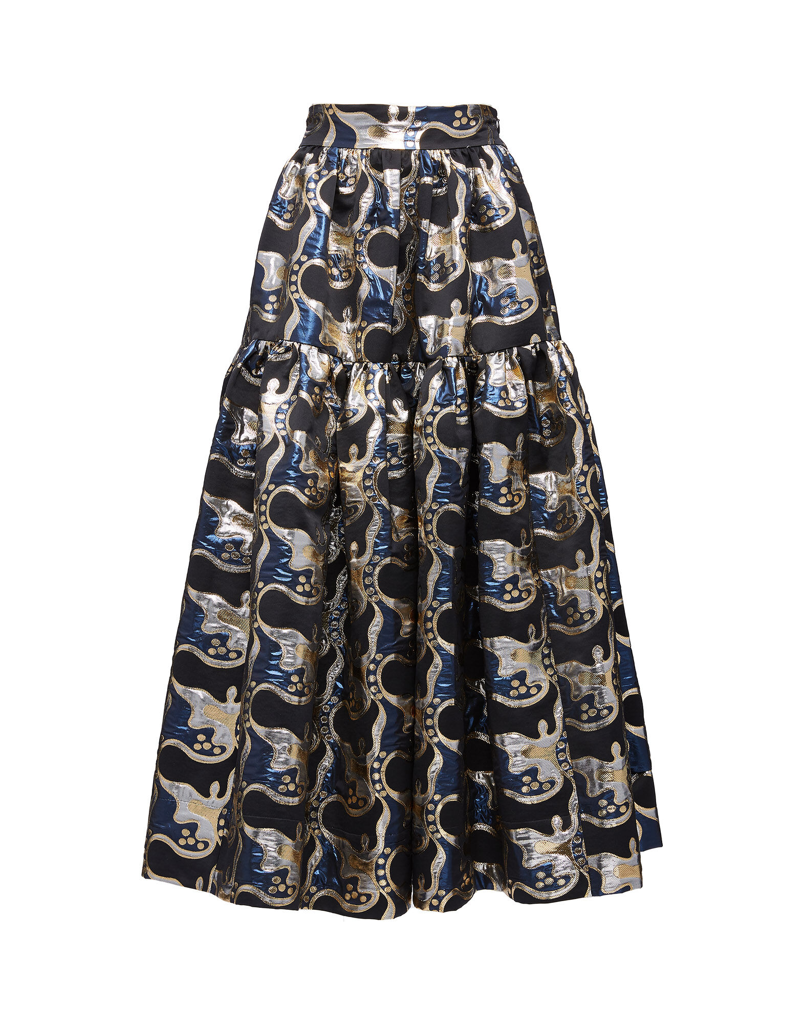 La DoubleJ Oscar Skirt Spritz Blu SKI0012JAC040SPR0002