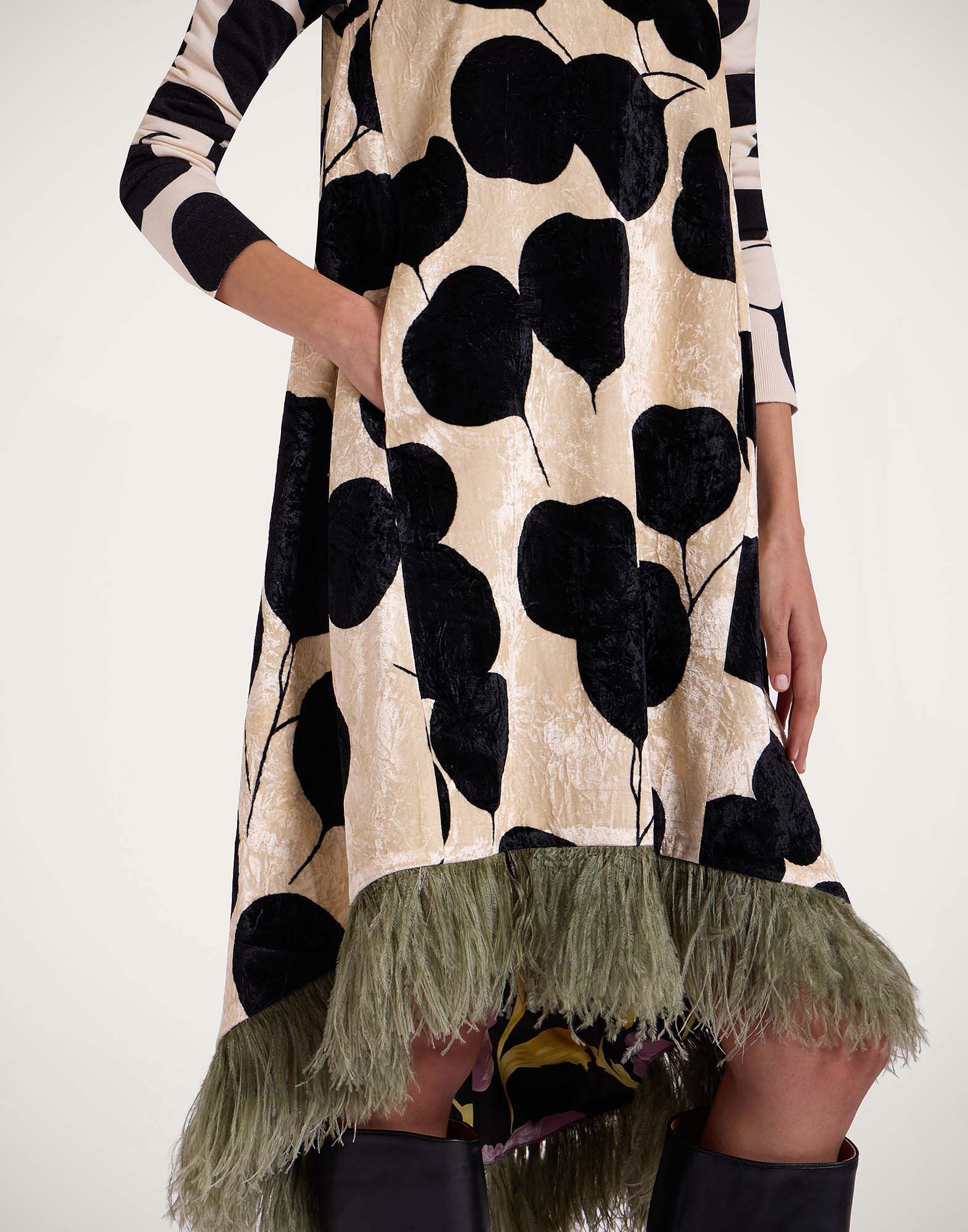 La DoubleJ La Scala High Dress Lunaria Light Pink DRE0211VEL016RIA01PI02