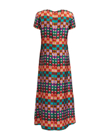 La DoubleJ Swing Dress La DoubleJ Swing Dress Mezzaluna Rainbow DRE0001SIL001MEZ0005
