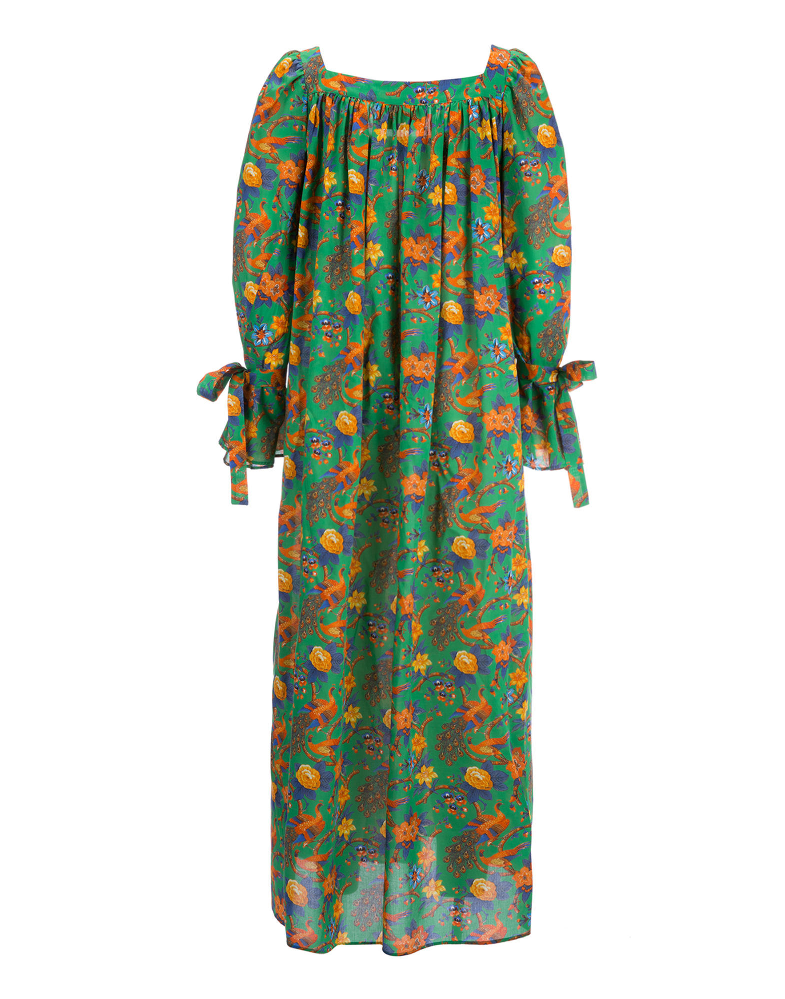 LaDoubleJ After Swim Dress Pavone Verde DRE0032COT003PAV0003