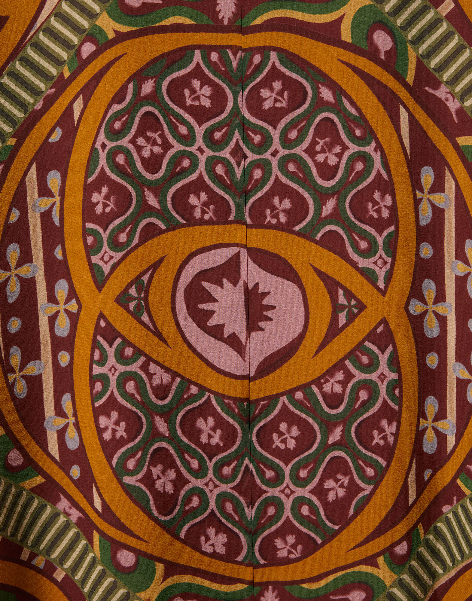 La DoubleJ Salome Dress Eclipse Plac&eacute;e Yellow DRE0860SIL014ECL05YE02