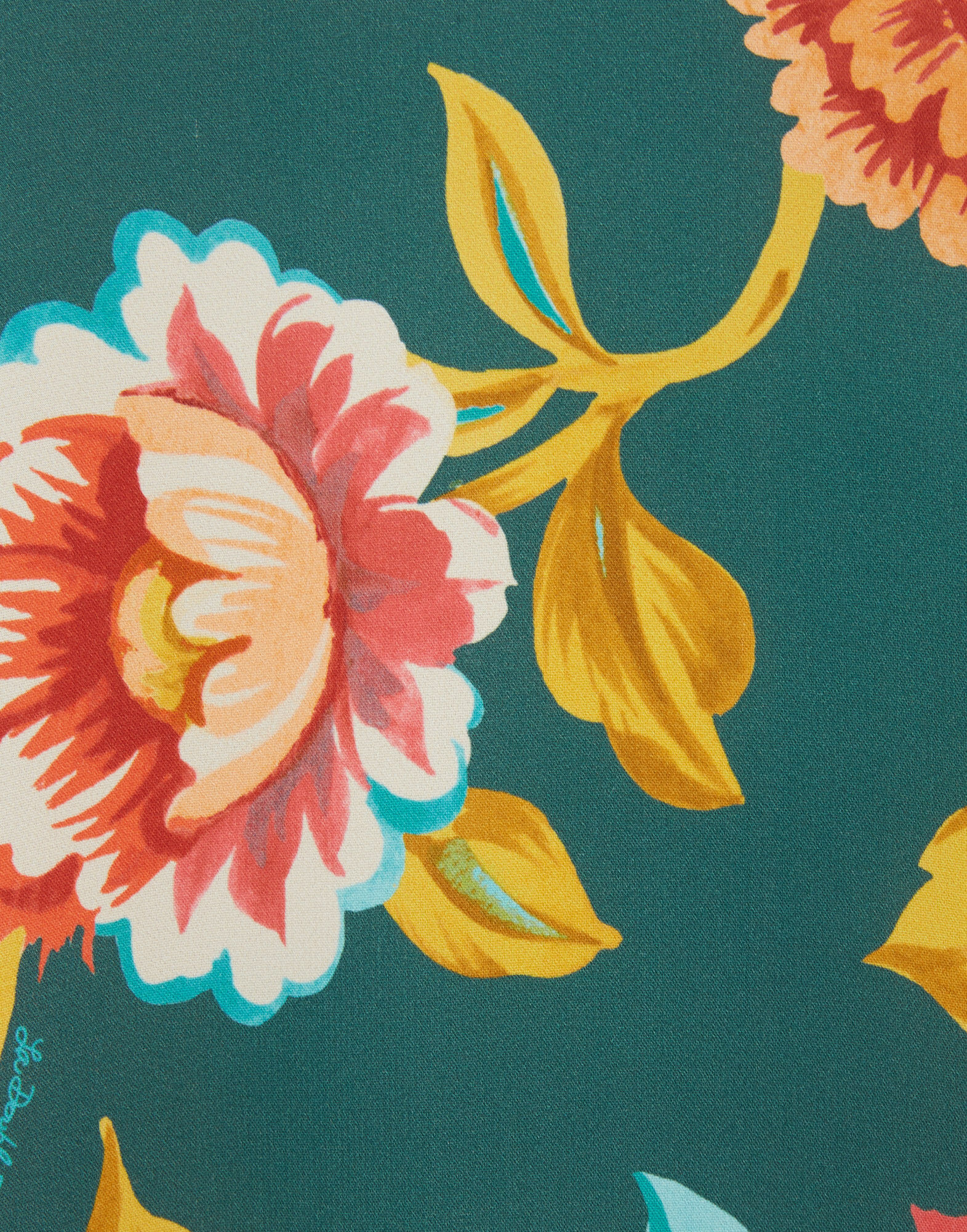 La DoubleJ Long Sleeve Swing Dress Hottie Emerald DRE0184VIS001HOT01GR04