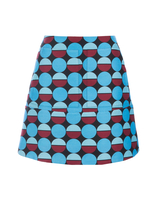 LaDoubleJ Mini Skirt Sfere Azzurro SKI0027CAD001SFE0003
