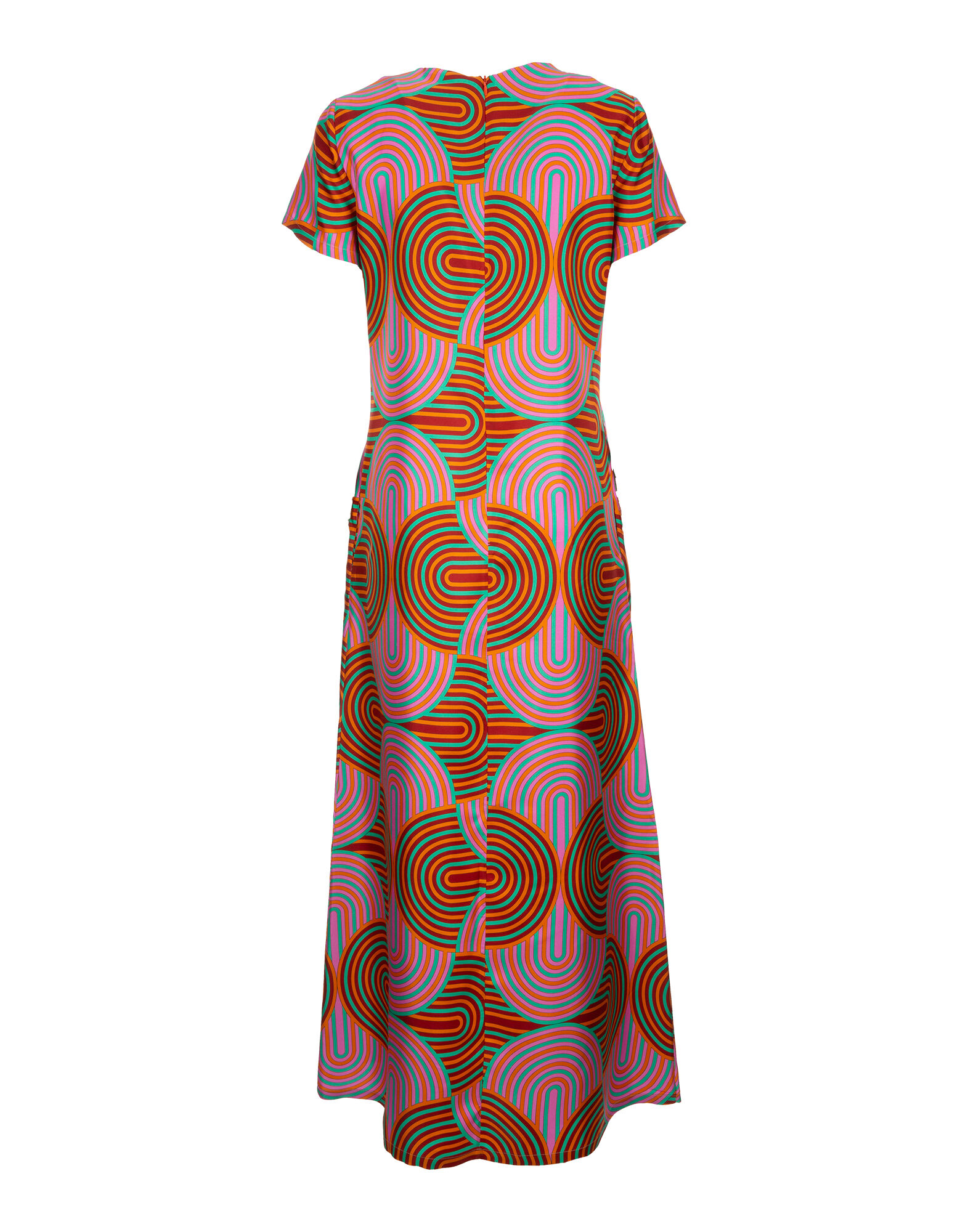 Swing Dress Slinky Rosso Elegante da Donna La DoubleJ