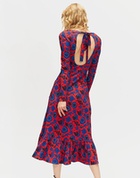 LaDoubleJ Ballerina Dress LaDoubleJ Ballerina Dress Wildbird Rosso DRE0099JER004CER0005