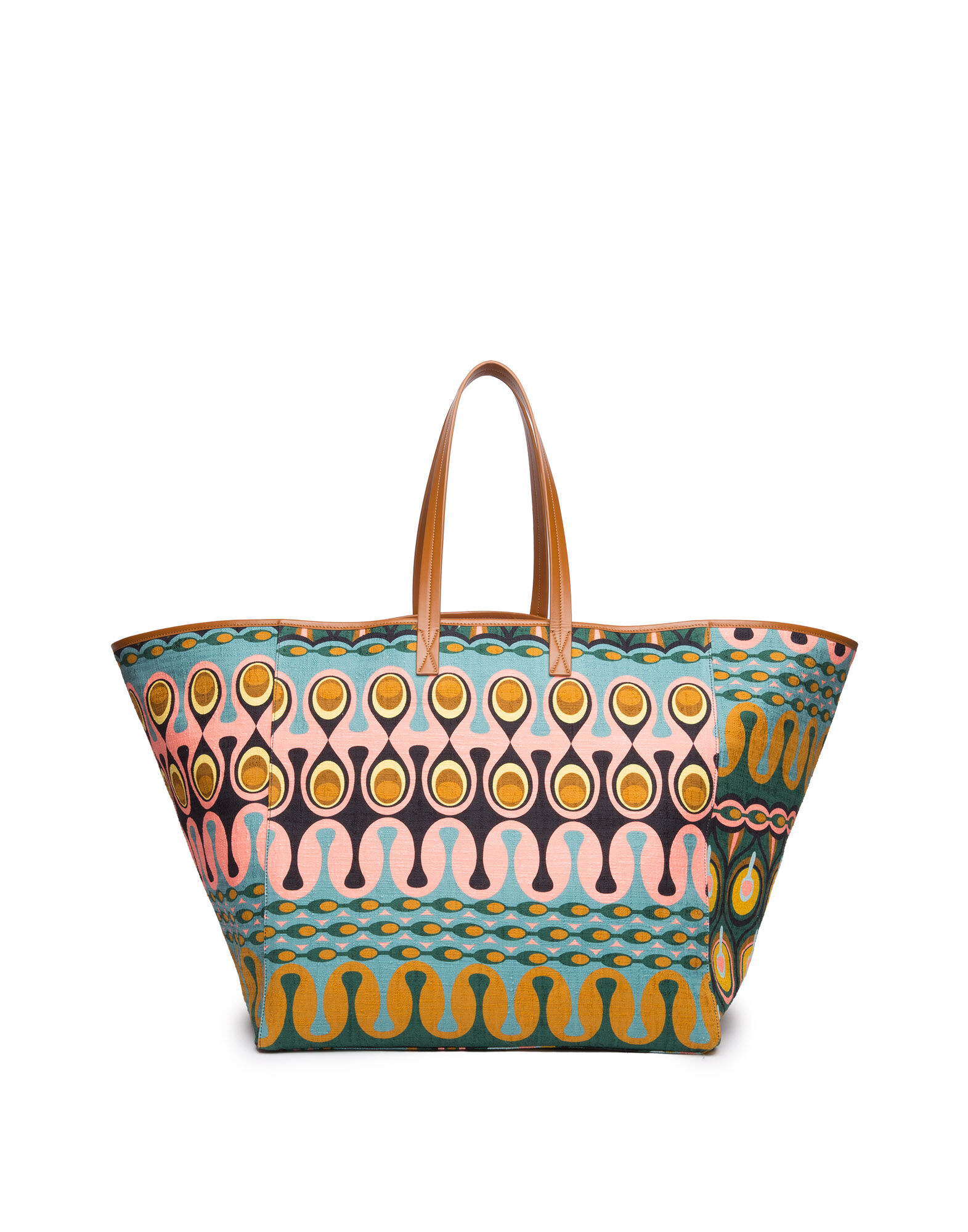 LaDoubleJ Big Mama Tote Bag Rio Verde BAG0003COT005RIO0002