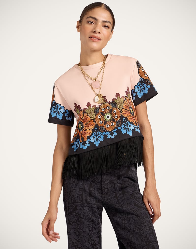 La DoubleJ La Scala Tee La DoubleJ La Scala Tee Bounty Placée Orange TSH0064JER040BOU01OR02