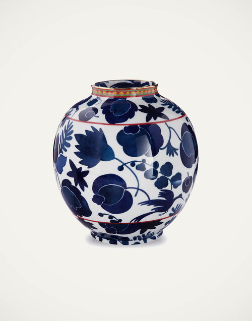 La DoubleJ Bubble Vase Wildbird Blu VAS0003CER001CER0001