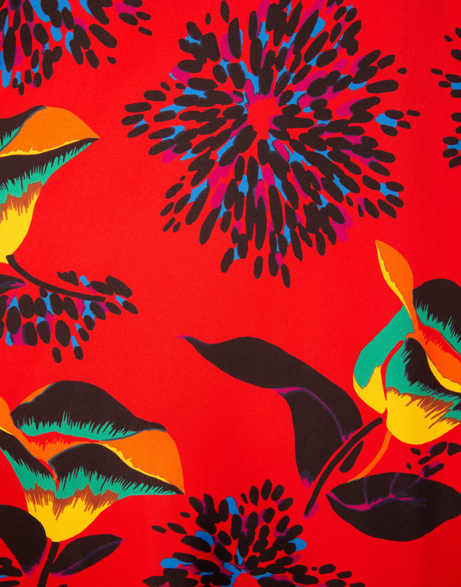 LaDoubleJ Long Fancy Dress Parrot DRE0097SIL001PAR0001