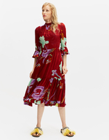 LaDoubleJ Midi Visconti Dress LaDoubleJ Midi Visconti Dress Maneater Rosso DRE0090DEV001MAN0002