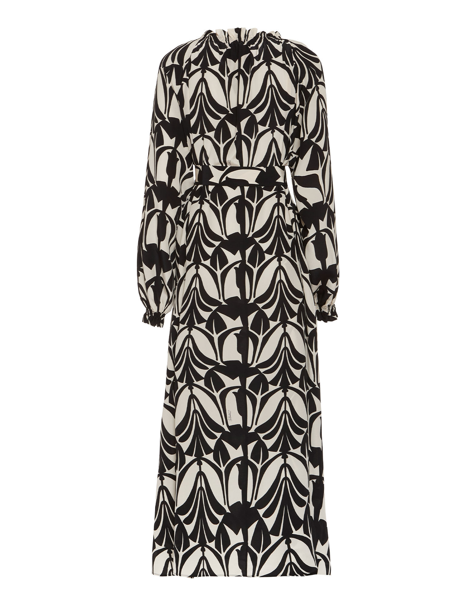 Black print shirt dress online