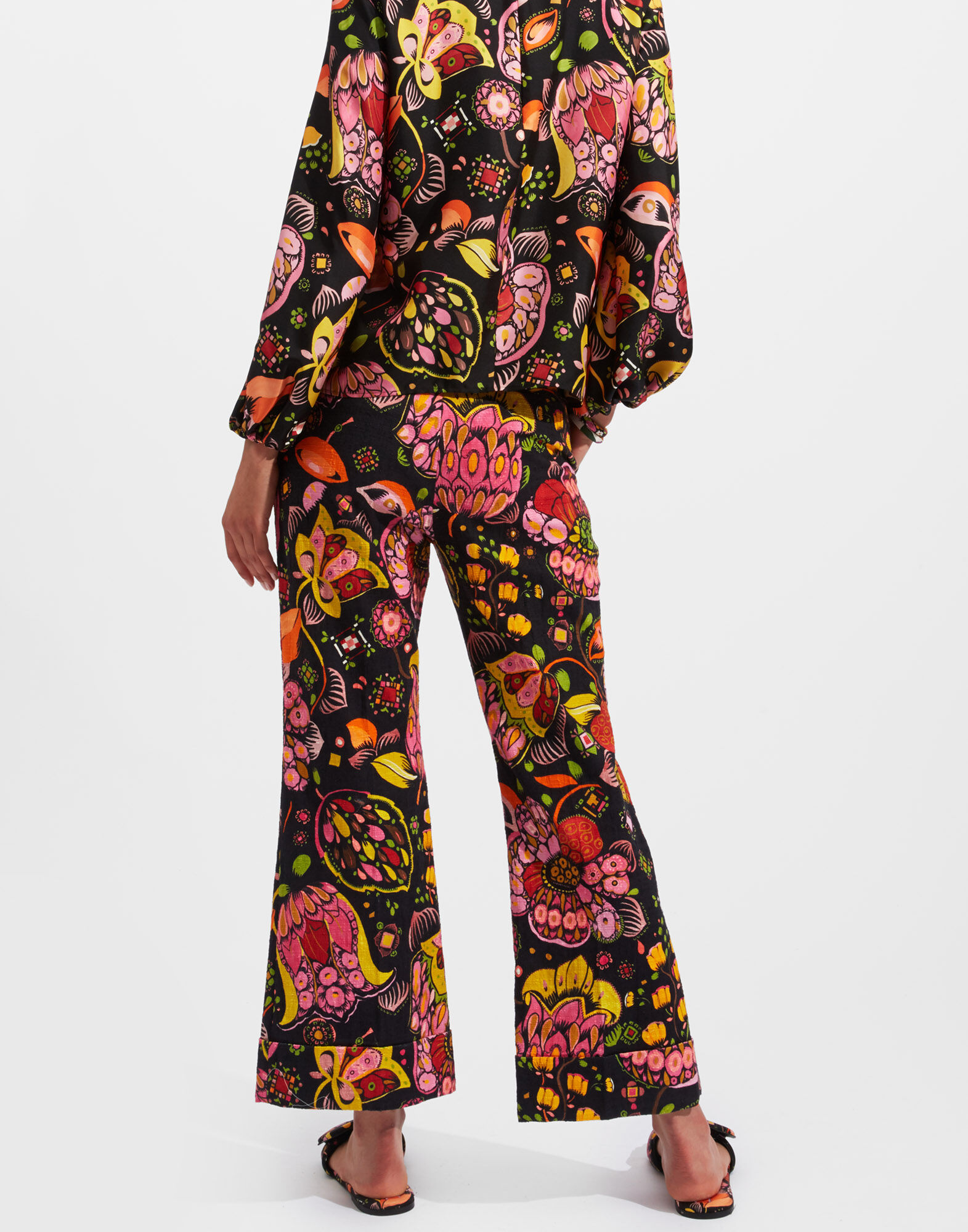 La DoubleJ Hendrix Pants Eden TRO0014COT005EDE0001