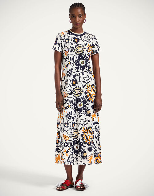 La DoubleJ Sporty Swing Dress Selva White DRE0247JER002SEL06WH01