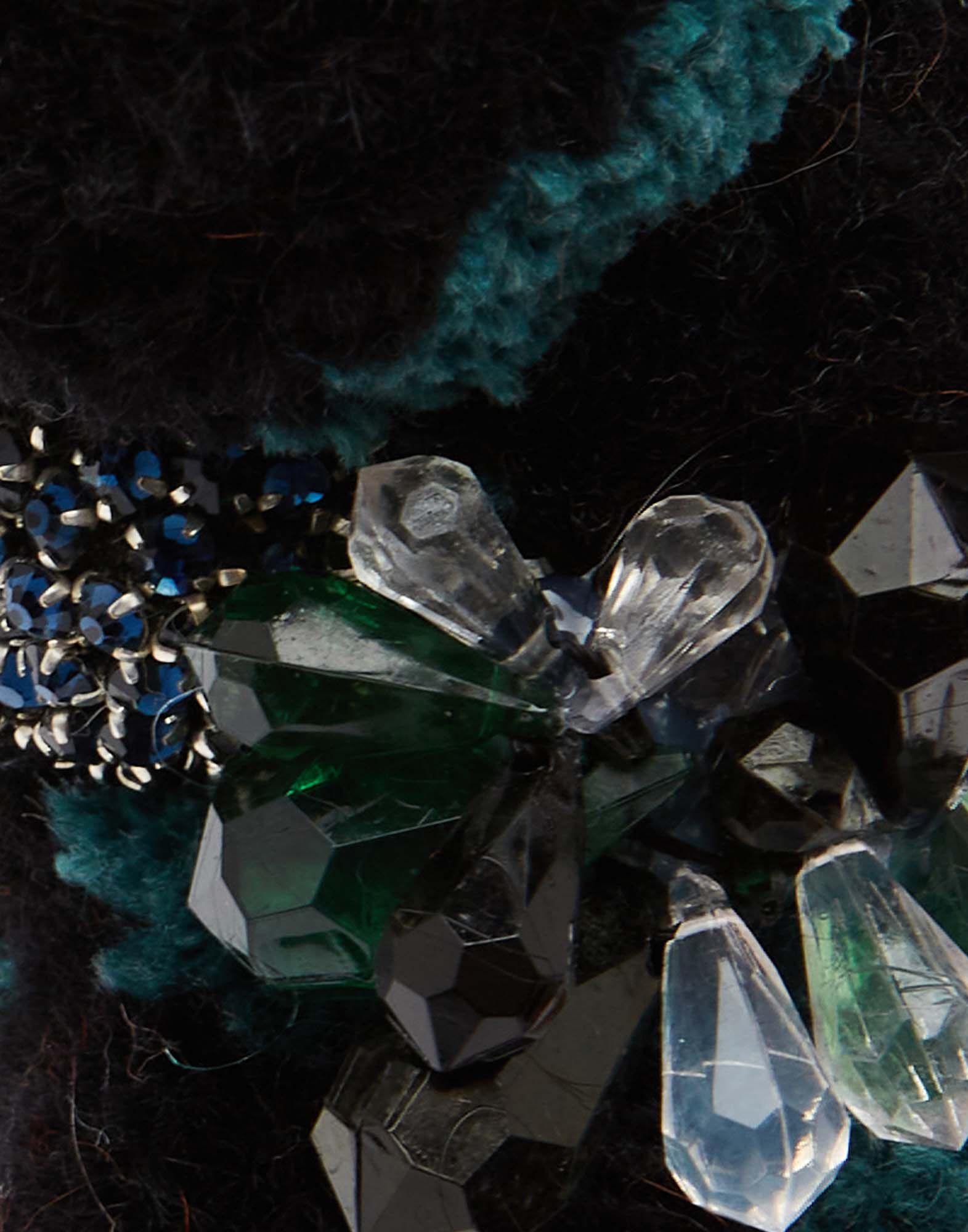 La DoubleJ Pom Pom Headband Pom Pom Verde HEB0006EMB003MUL0016