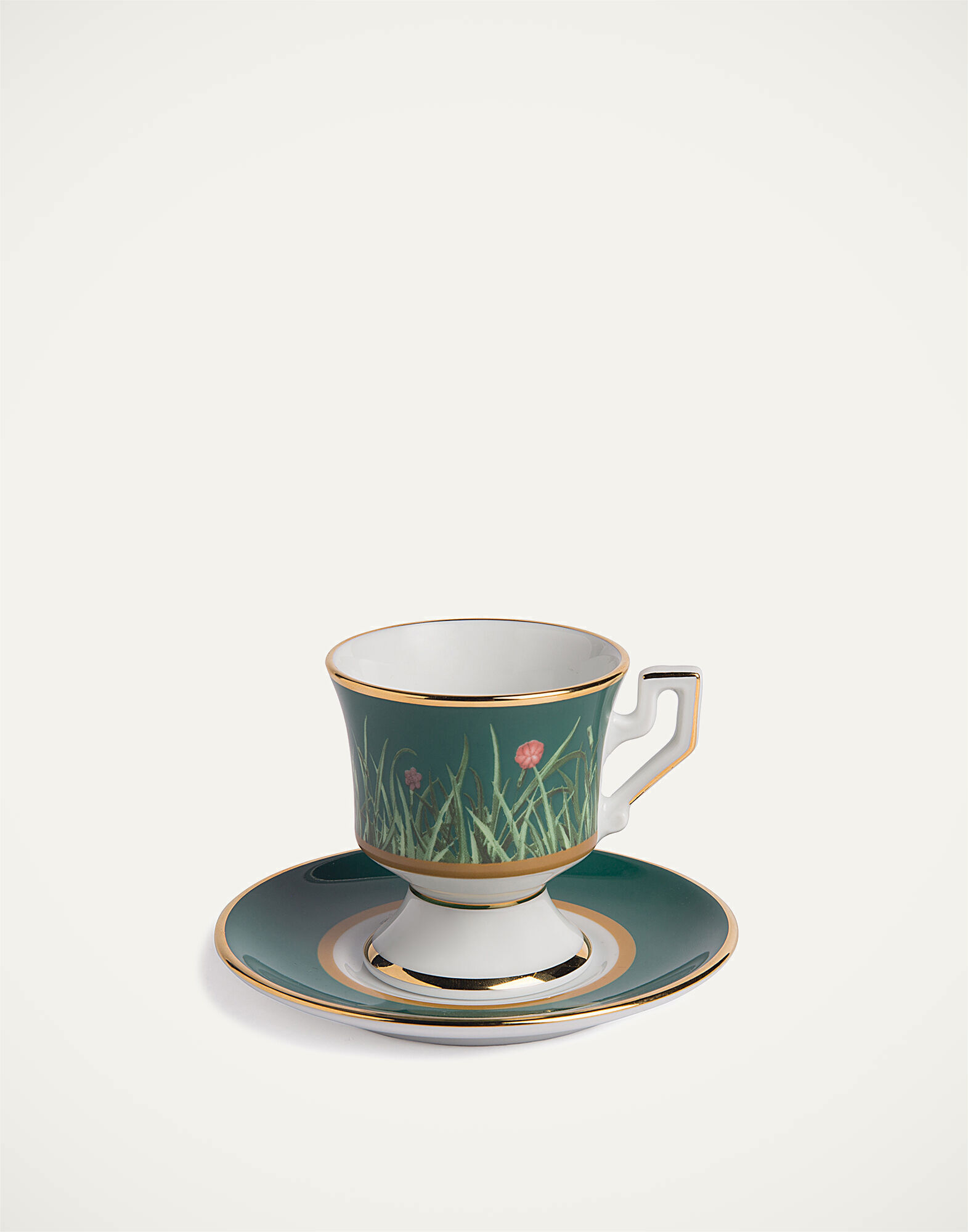 La DoubleJ Housewives Espresso Cup & Saucer Set of 2 Libellula DIS0007CER001LIB0003