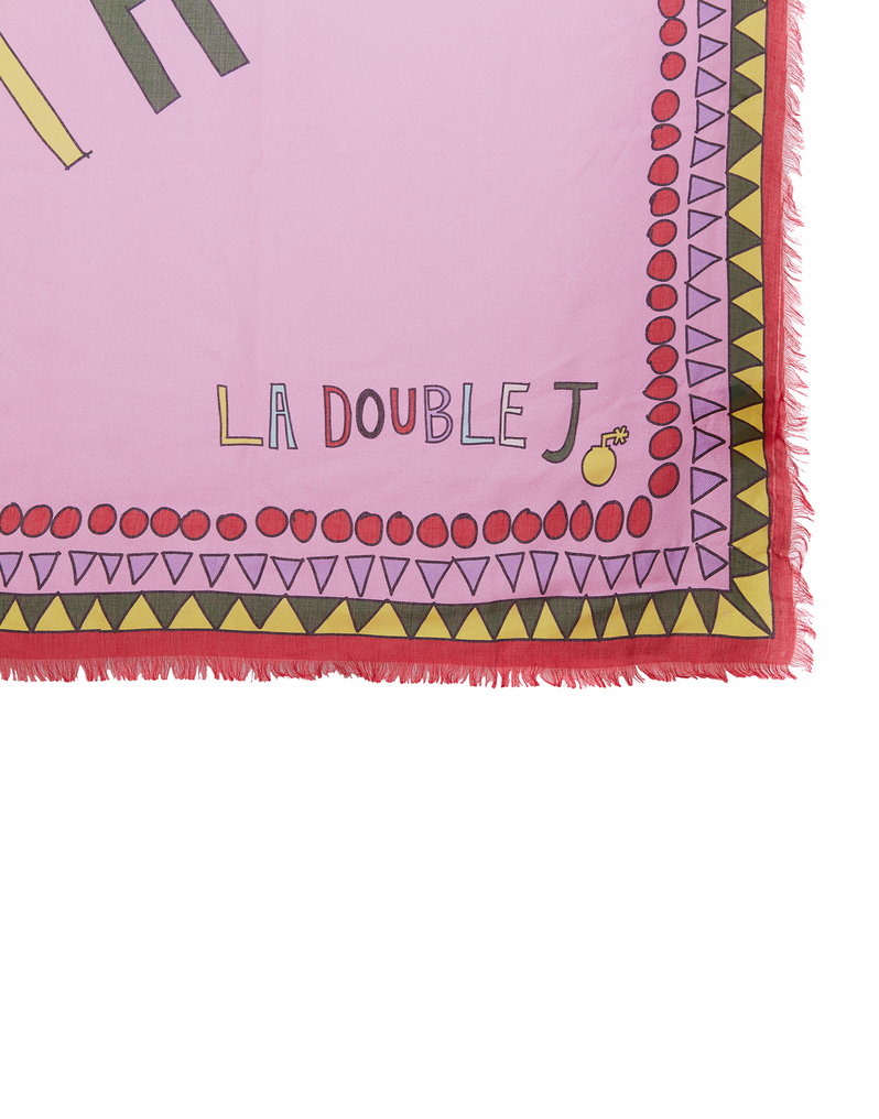 LaDoubleJ Square Scarf LaDoubleJ Square Scarf Persephone SCA0006MOC001PRS0001