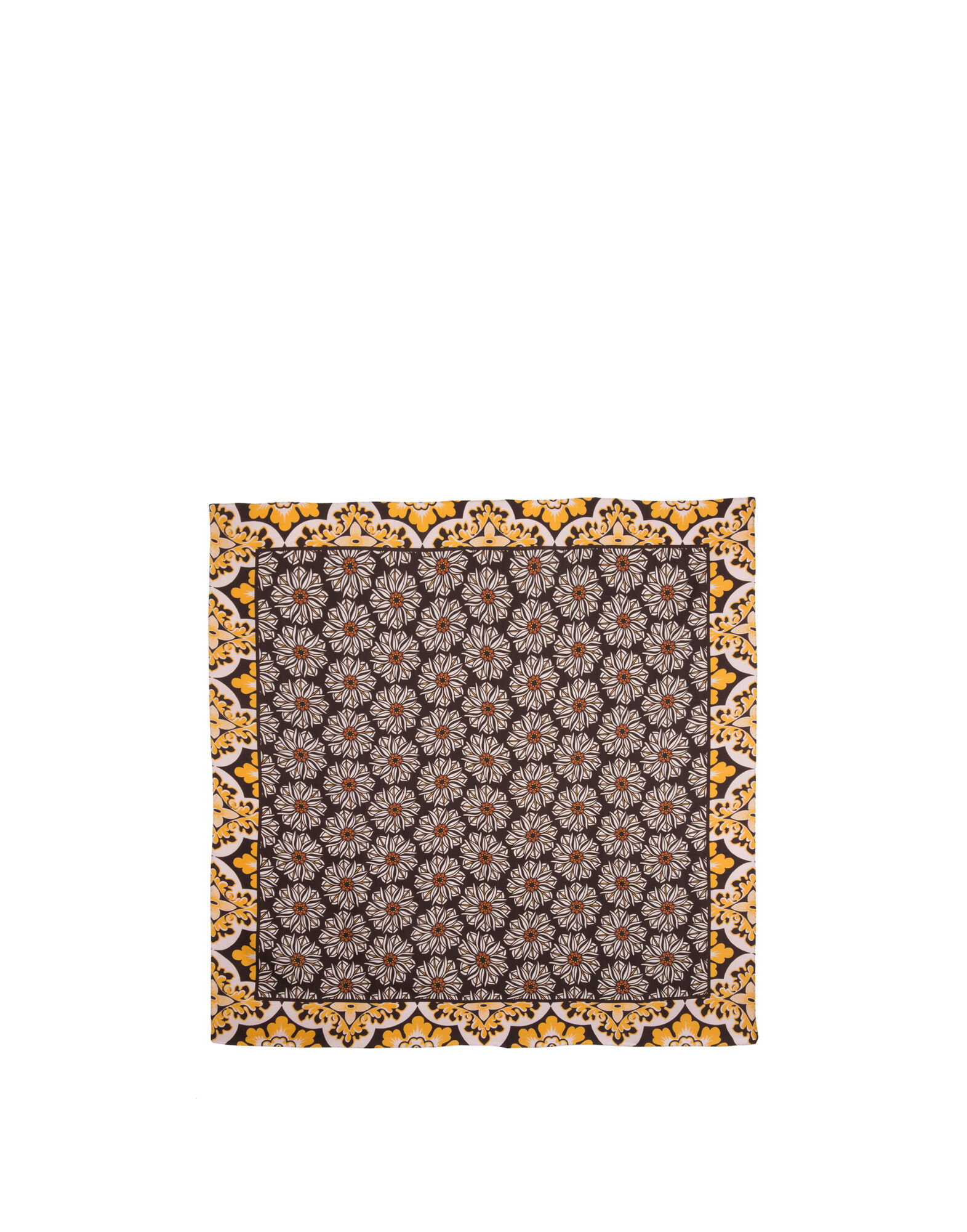 LaDoubleJ Double-Print Foulard Girasoli SCA0002SIL001GIR0001