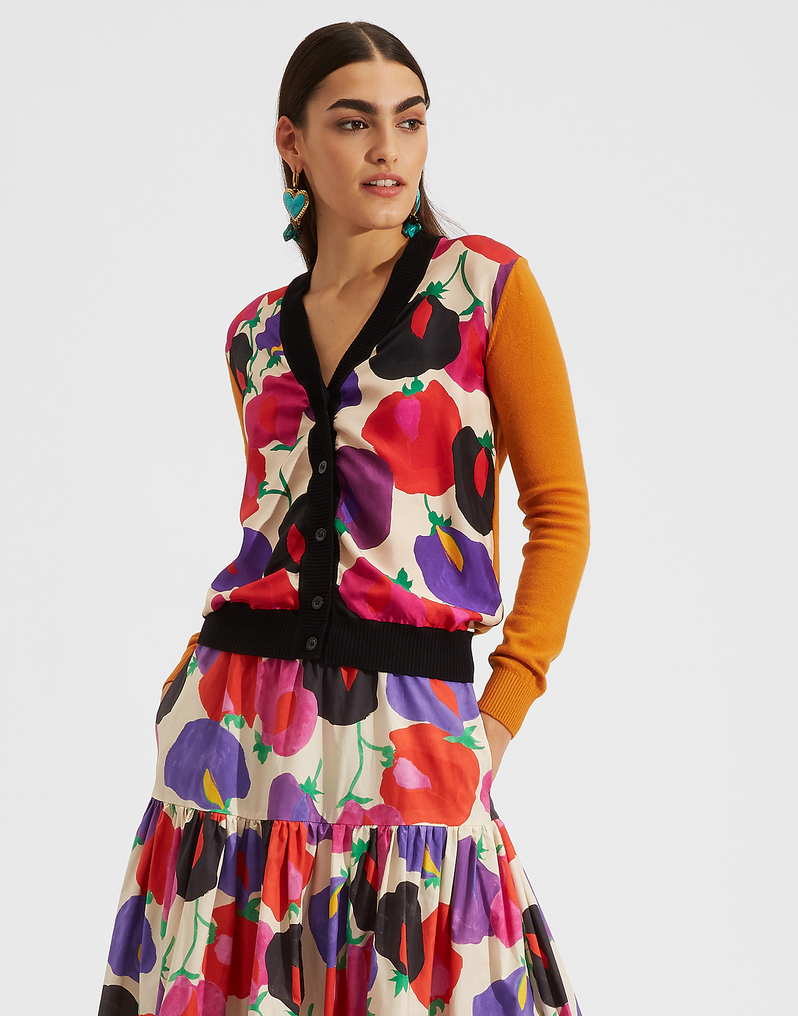 LaDoubleJ Gemini Cardigan LaDoubleJ Gemini Cardigan Poppy PUL0005KNI005POP0001