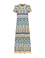 La DoubleJ Sporty Swing Dress La DoubleJ Sporty Swing Dress Casareale Small Placèe Cream DRE0247JER002REA02WH03