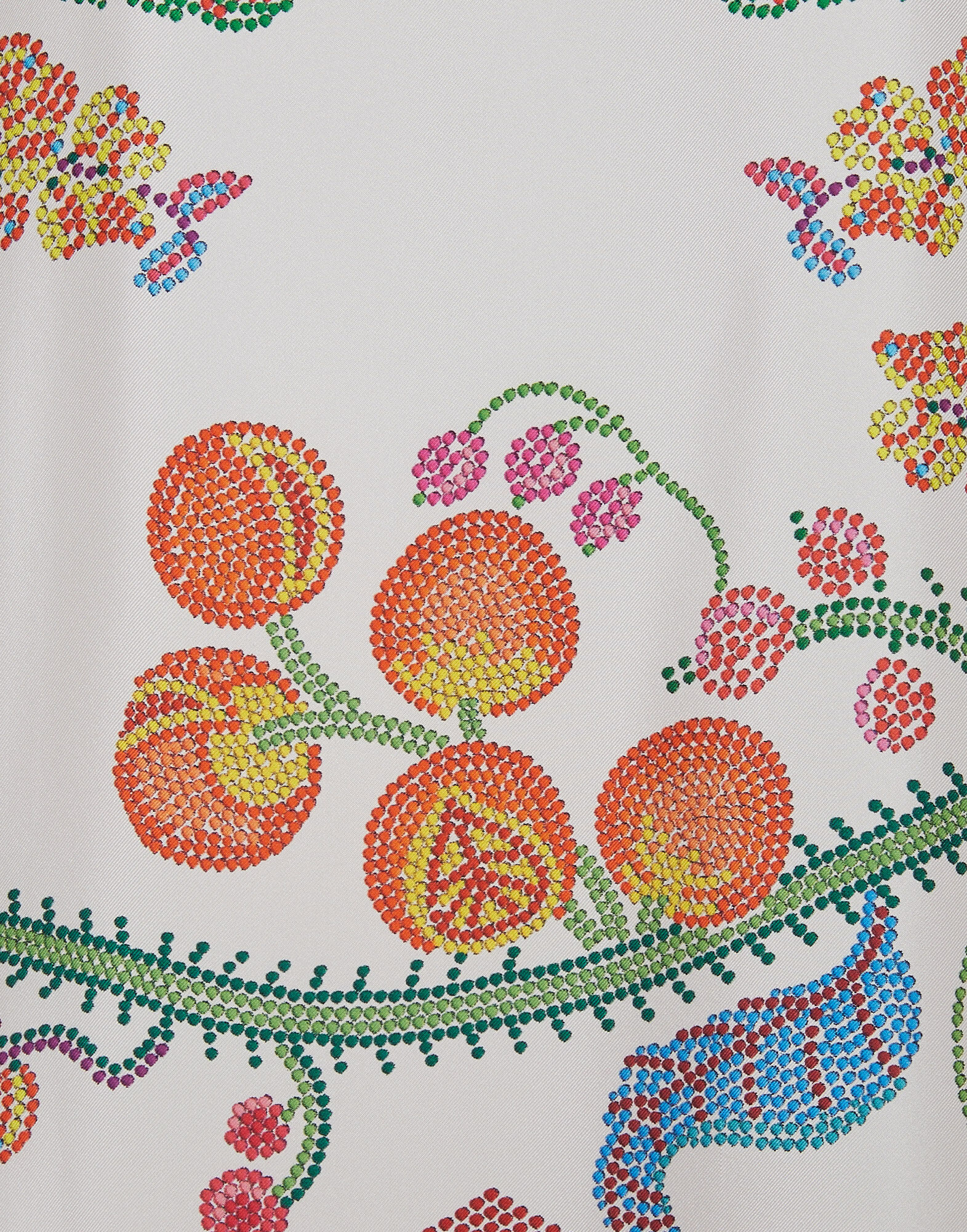 La DoubleJ The Kaftan Grenadilla Plac&eacute;e Off White DRE0564SIL006GRN01WH05