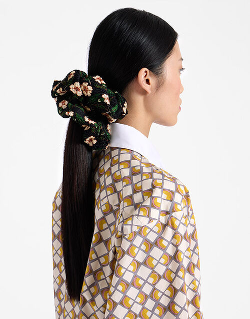 La DoubleJ Giga Scrunchie La DoubleJ Giga Scrunchie Mayfair Black SCR0003DEV001MAY01BL01