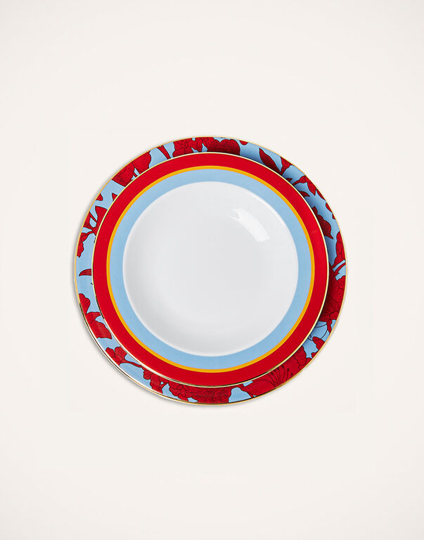 Vajillas de porcelana | Platos de colores | La DoubleJ©
