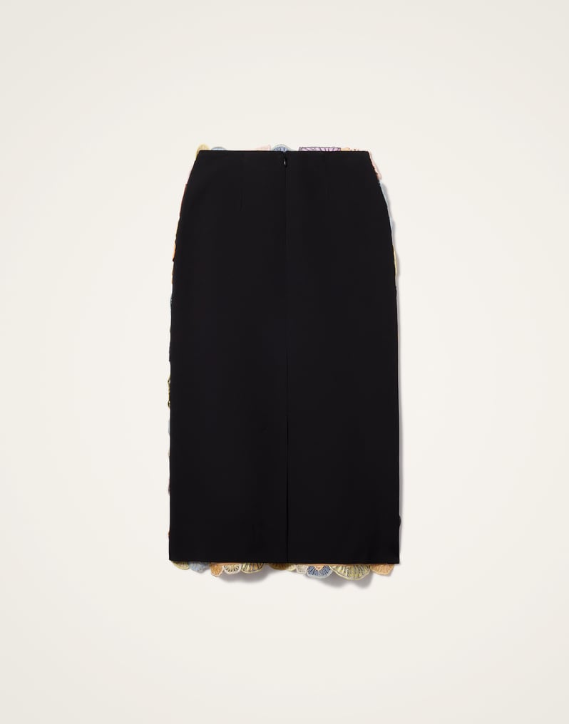 La DoubleJ Pencil Skirt La DoubleJ Pencil Skirt Fun-Gi Yellow SKI0159EMB115FNG03YE02
