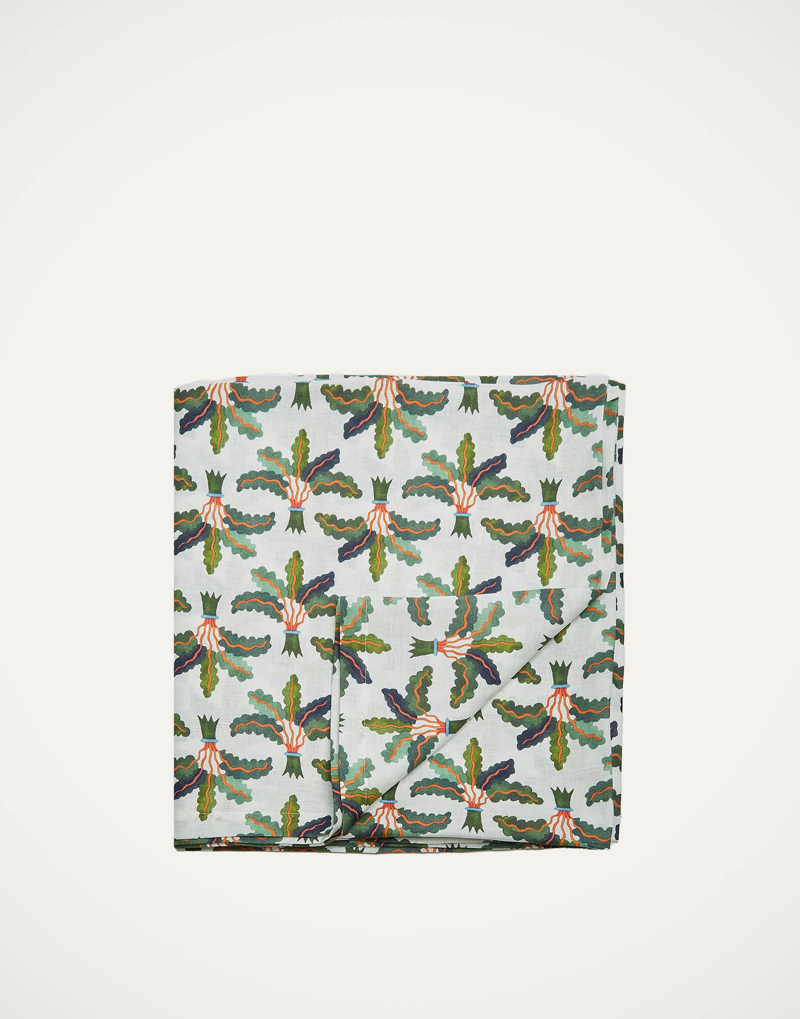 La DoubleJ Large Tablecloth Linen Palms TBC0003LIN001HLE0022