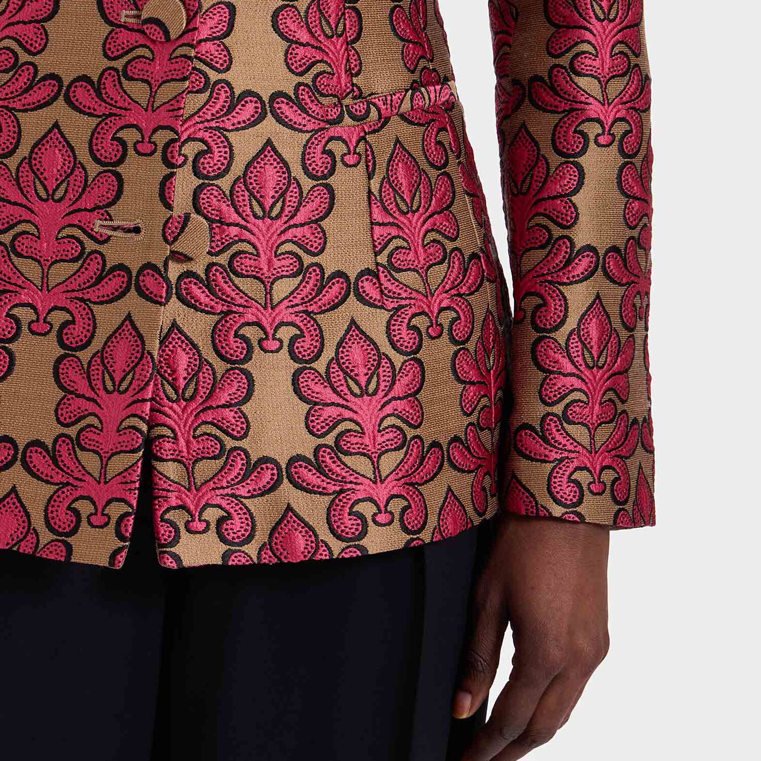 La Doublej 24/7 Jacket In Herald Fuchsia