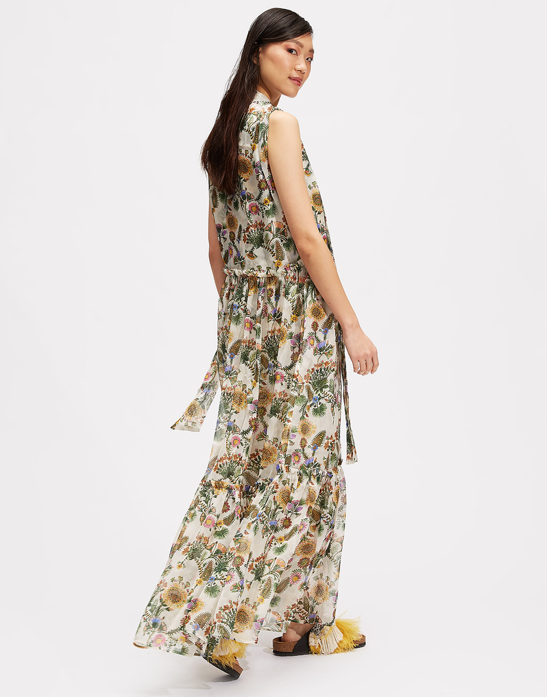 LaDoubleJ Sleeveless Lou Lou Dress LaDoubleJ Sleeveless Lou Lou Dress Thistle DRE0105SIL005THI0001