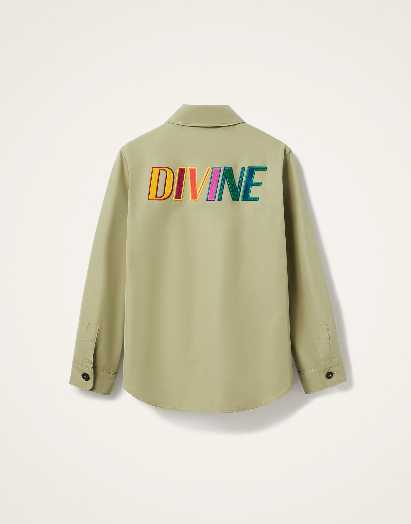 La DoubleJ Divine Jacket Solid Salvia JAC0142COT067SOLIDGR06