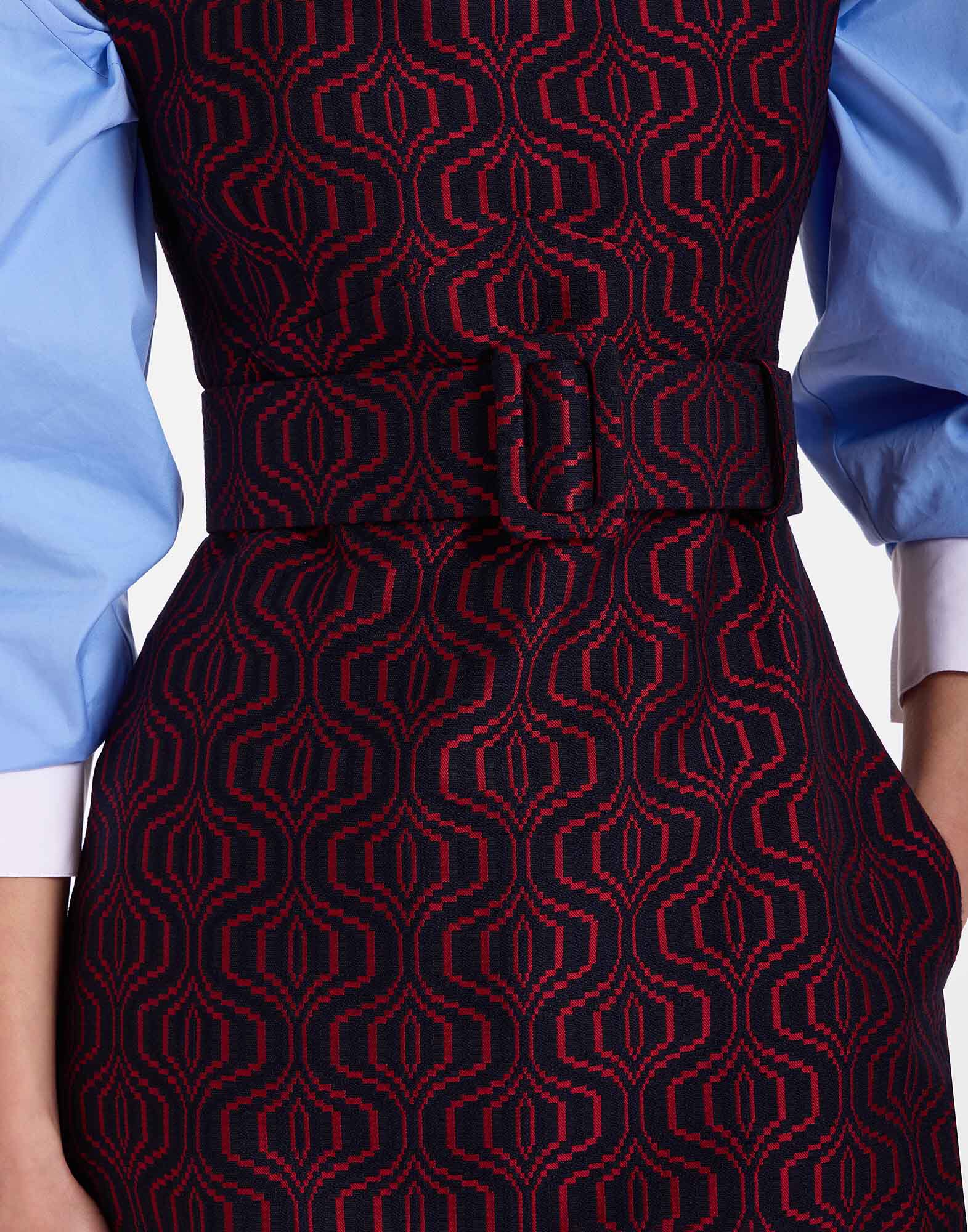 La DoubleJ Medium Belt Pixel Blue BEL0007JCQ098PIX01BU03