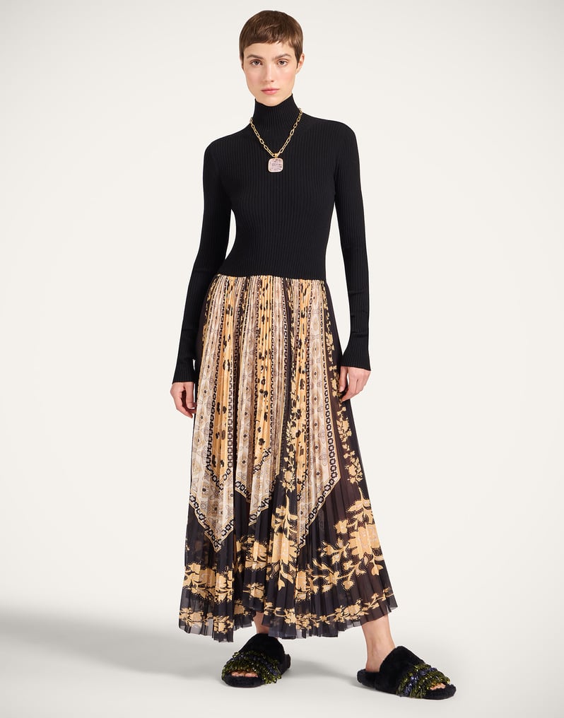 La DoubleJ Moondance Knit Dress La DoubleJ Moondance Knit Dress Regalia Gold DRE1017KNI192VA447BL01