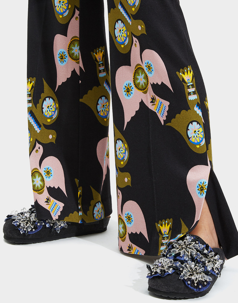 LaDoubleJ Slit Pants LaDoubleJ Slit Pants LoveDove TRO0015JER007LOV0001