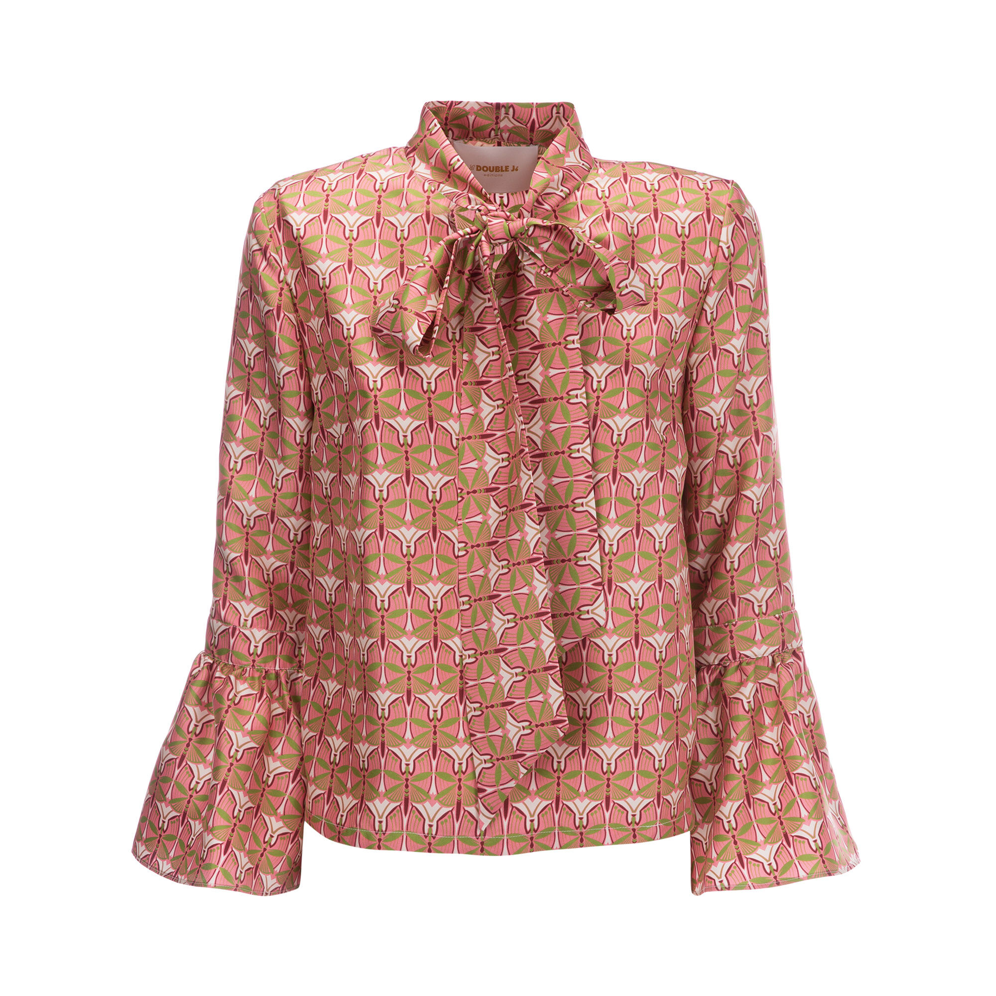 LaDoubleJ Happy Wrist Top Libellule Rosa SHI0011SIL001LIB0004