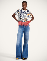 La DoubleJ La Scala Tee La DoubleJ La Scala Tee Selva White TSH0026JER039SEL06WH01