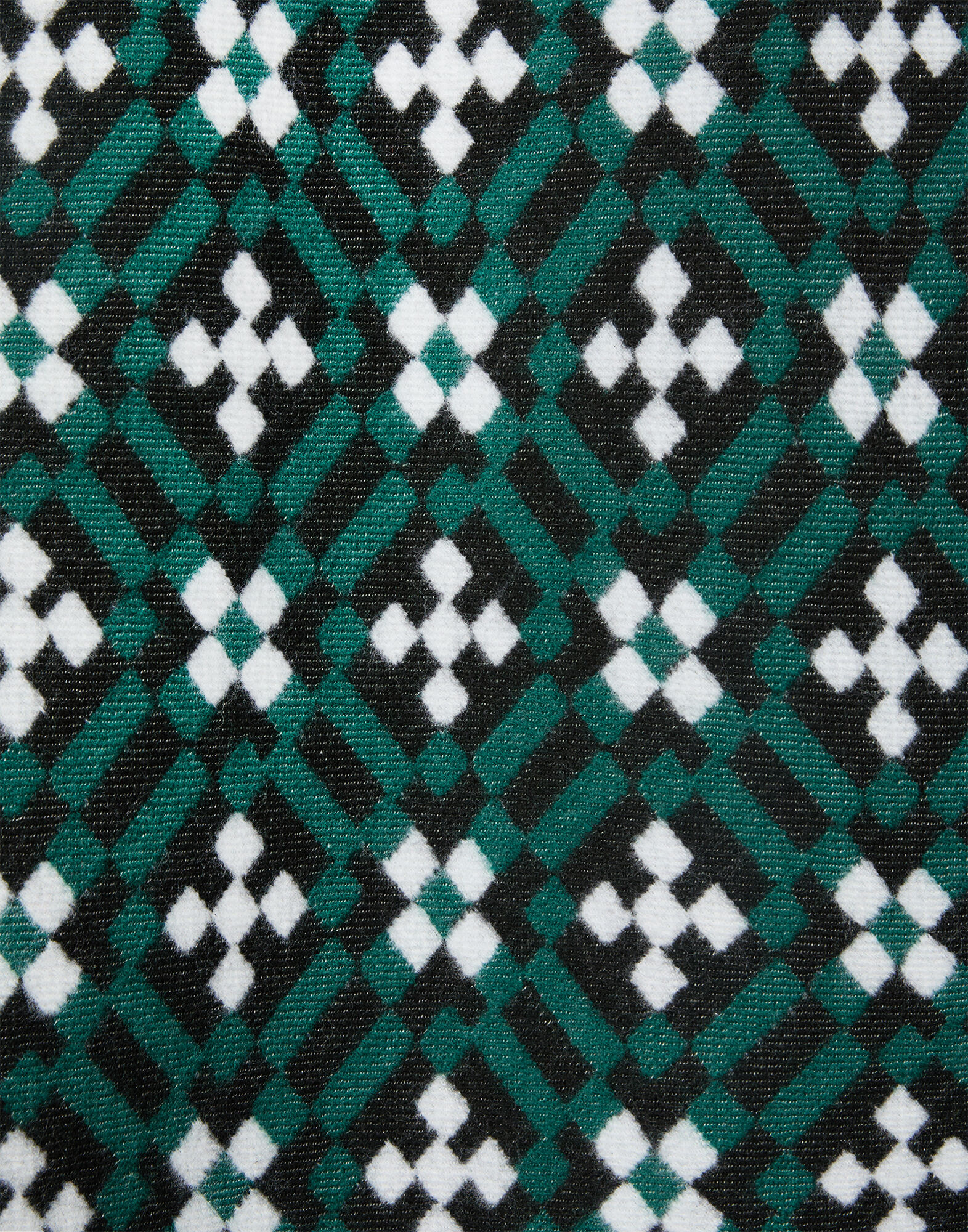 La DoubleJ Soul Poncho Byte Plac&eacute;e Green SCA0059WOL025BYT02GR02